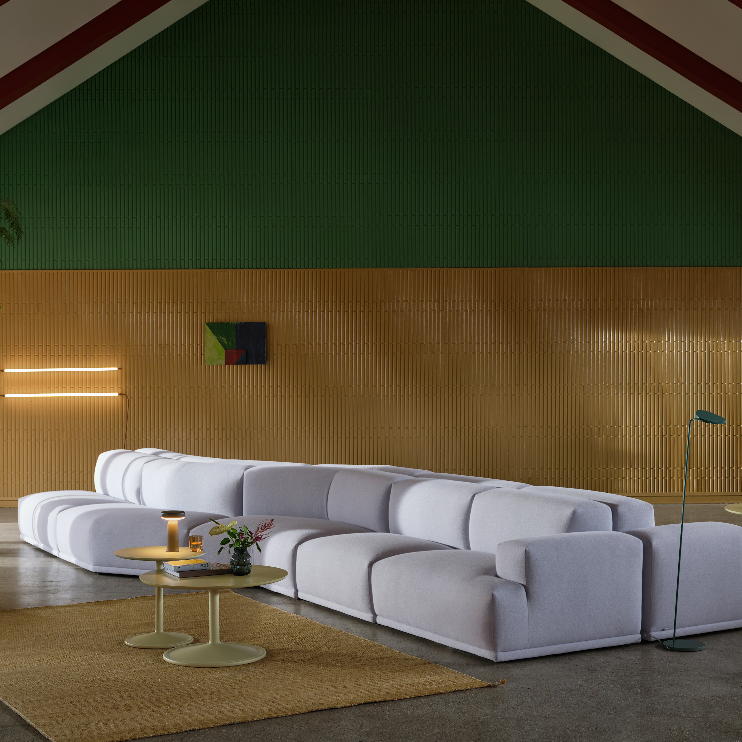 Connect Modular Sofa Angle Module (L+M) | Muuto | Rypen