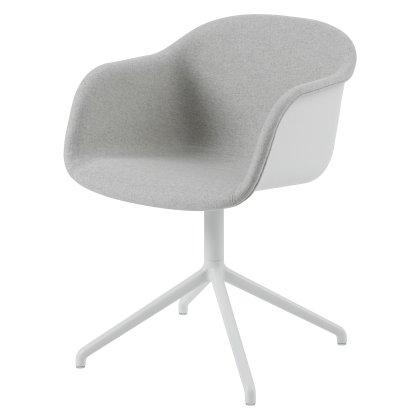 Fiber Armchair Swivel Base - Front Upholstery Image