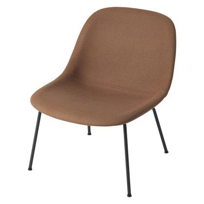 Fiber Lounge Chair Tube Base - Full Upholstery Image