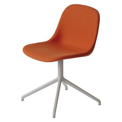 Fiber Side Chair Swivel Base w. Return - Full Upholstery Image