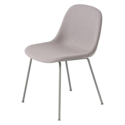 Fiber Side Chair Tube Base - Full Upholstery Image