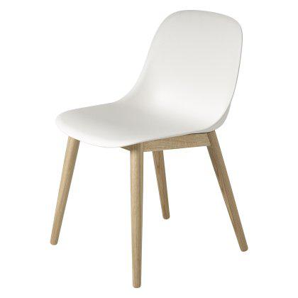 Fiber Side Chair Wood Base - Fiber Shell Image
