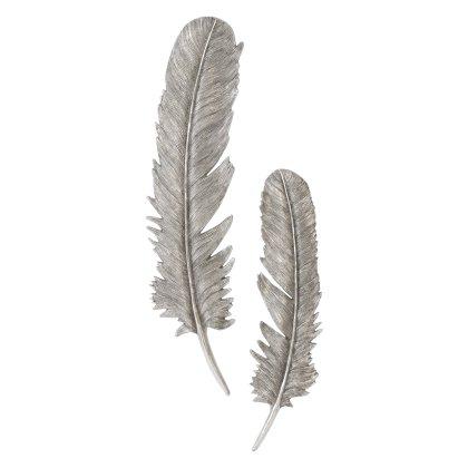 Feather Wall Art - Set of 2 Image