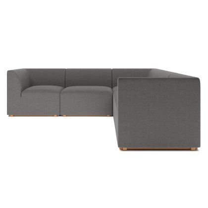 Blockhouse Modular Sectional - 5 Seat Corner Sofa Image