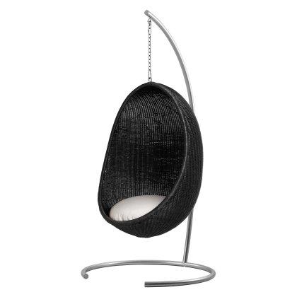 Nanna Ditzel Hanging Egg Chair w/ Cushion, Chain and Stand Image