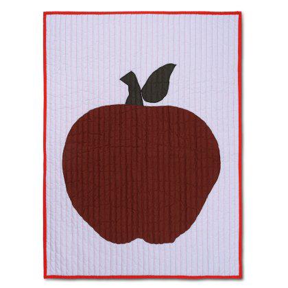 Apple Quilted Blanket Image
