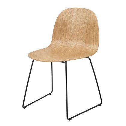 Gubi 2D Dining Chair - Sledge Base Image