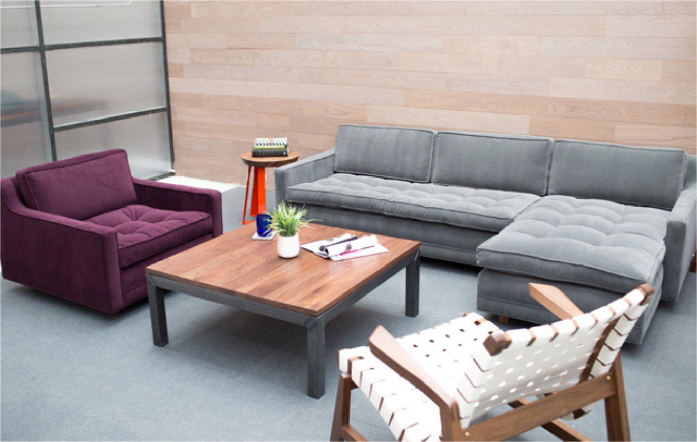 Sofa + Lounge Chairs Image